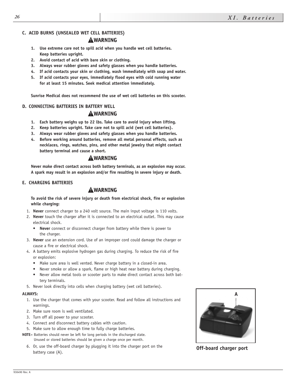 Sunrise Medical Trek 3 User Manual | Page 26 / 31
