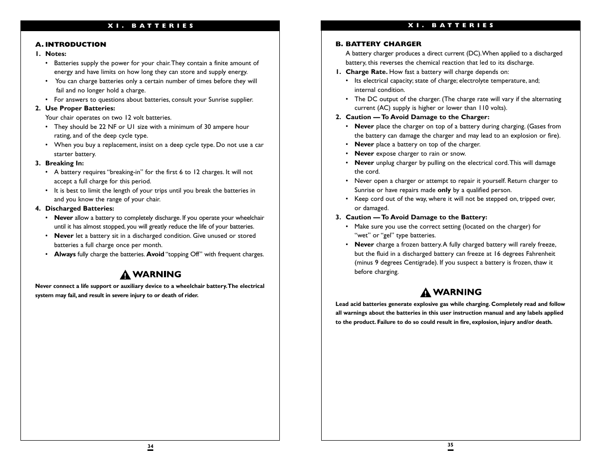 Sunrise Medical Wheelchair Quickie P120 User Manual | Page 18 / 23