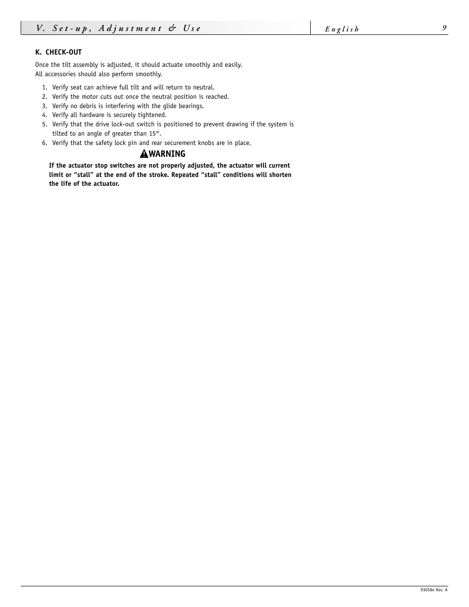 Sunrise Medical FREESTYLE M11 User Manual | Page 9 / 40