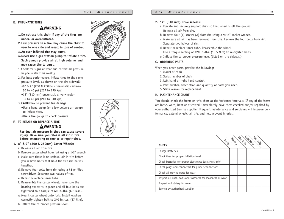 Sunrise Medical Quickie P-222 User Manual | Page 26 / 29