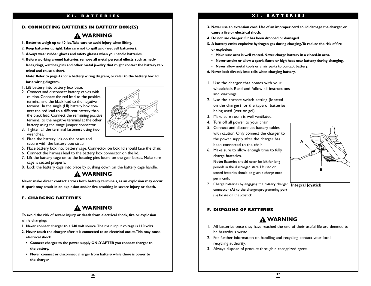 Sunrise Medical Wheelchair Quickie V-121 User Manual | Page 19 / 23
