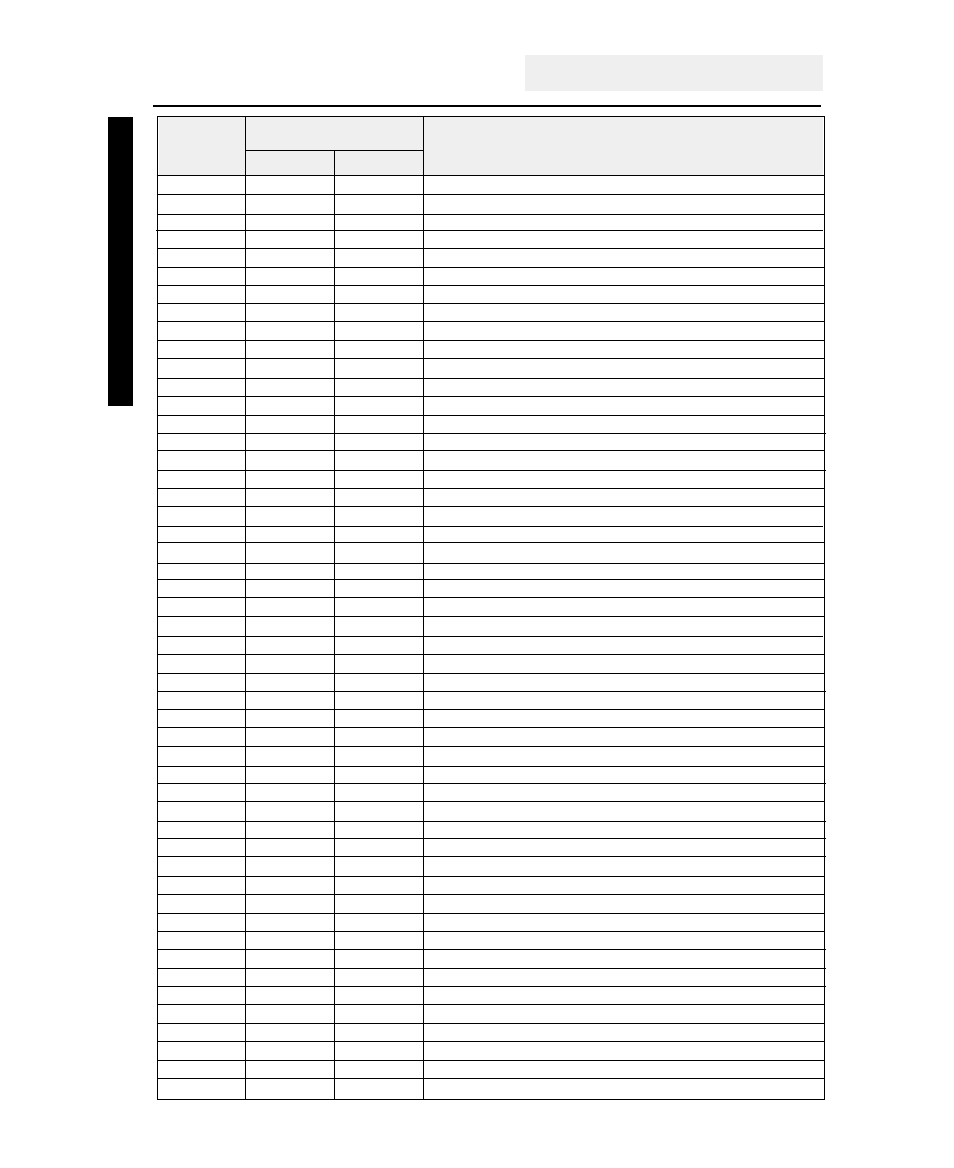 Software command list | Seiko FB-900 User Manual | Page 236 / 243
