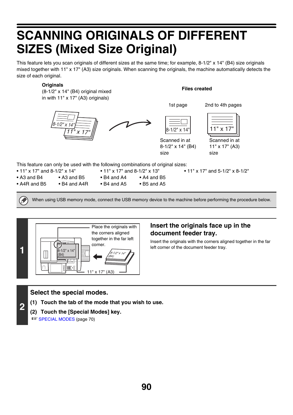 E 90) | Sharp MX-7001 User Manual | Page 450 / 710