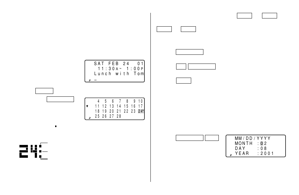 Sharp Electronic Organizer El-6850 User Manual | Page 16 / 40