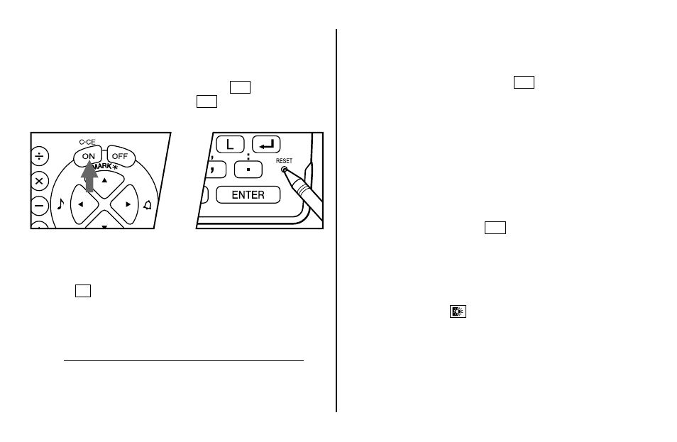 Using the organizer for the first time, When abnormal conditions cause a malfunction, Auto power off function | Backlight | Sharp Electronic Organizer El-6850 User Manual | Page 3 / 40