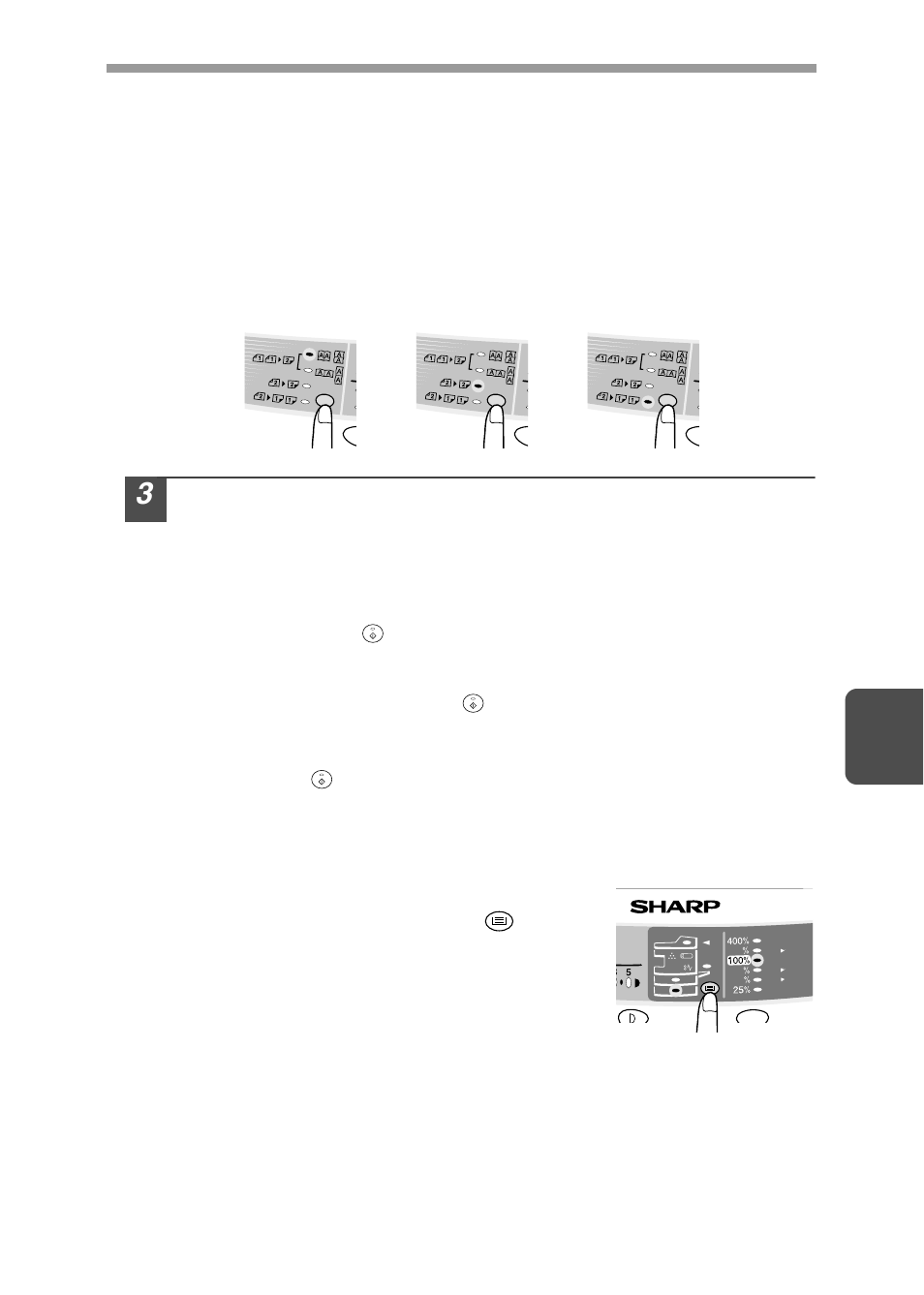 Selecting the tray | Sharp AL-1456 User Manual | Page 55 / 88