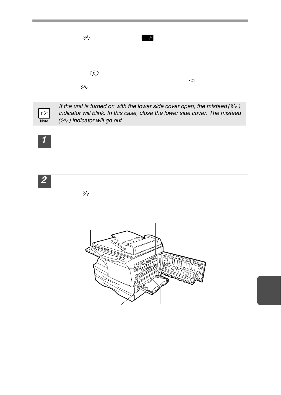 Misfeed removal | Sharp AL-1456 User Manual | Page 65 / 88