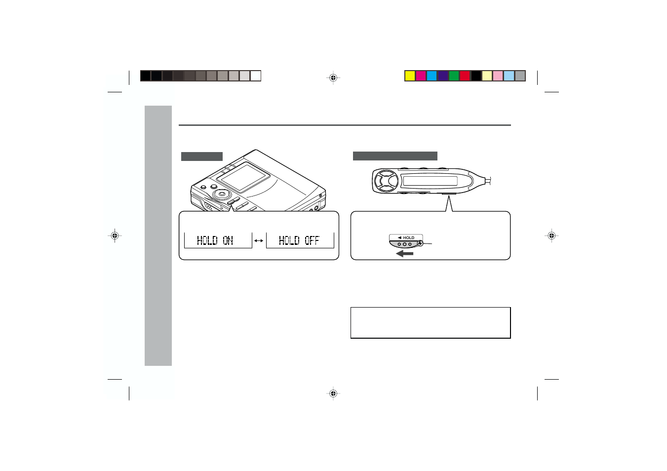 Hold function, Preparation | Sharp MD-MT877 User Manual | Page 16 / 60