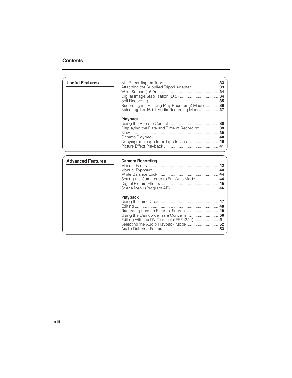 Sharp VL-NZ150U User Manual | Page 14 / 112