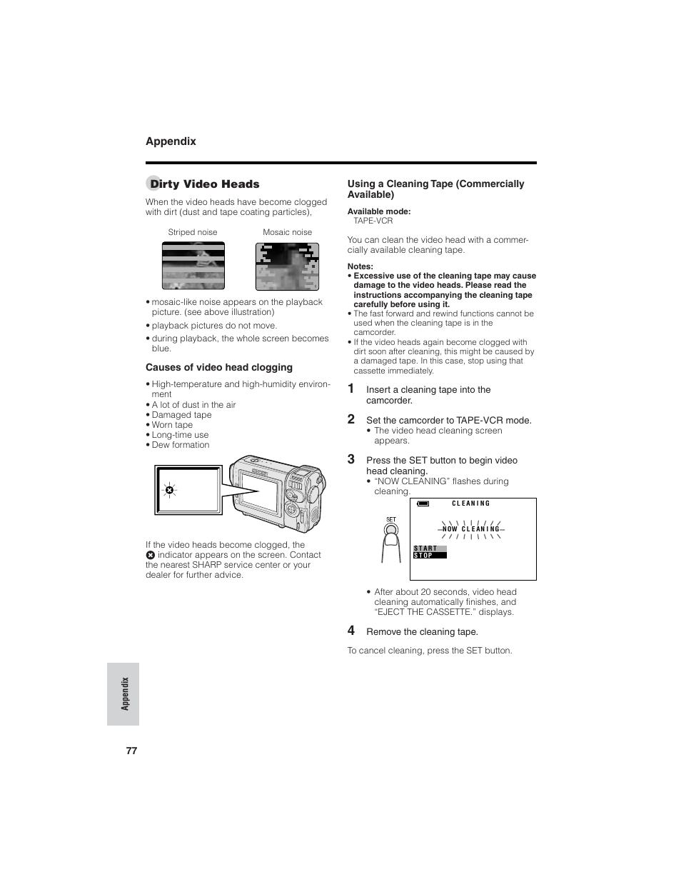 Sharp VL-NZ150U User Manual | Page 92 / 112