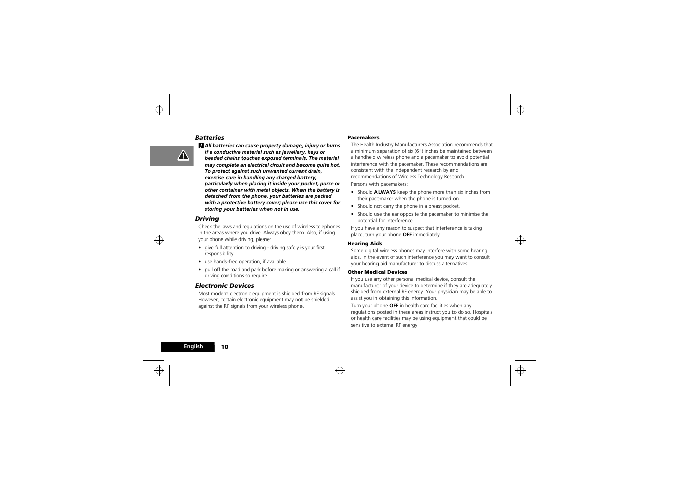 Motorola M3588 User Manual | Page 12 / 76
