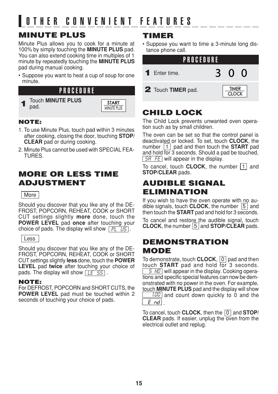 Sharp R-216L User Manual | Page 17 / 44