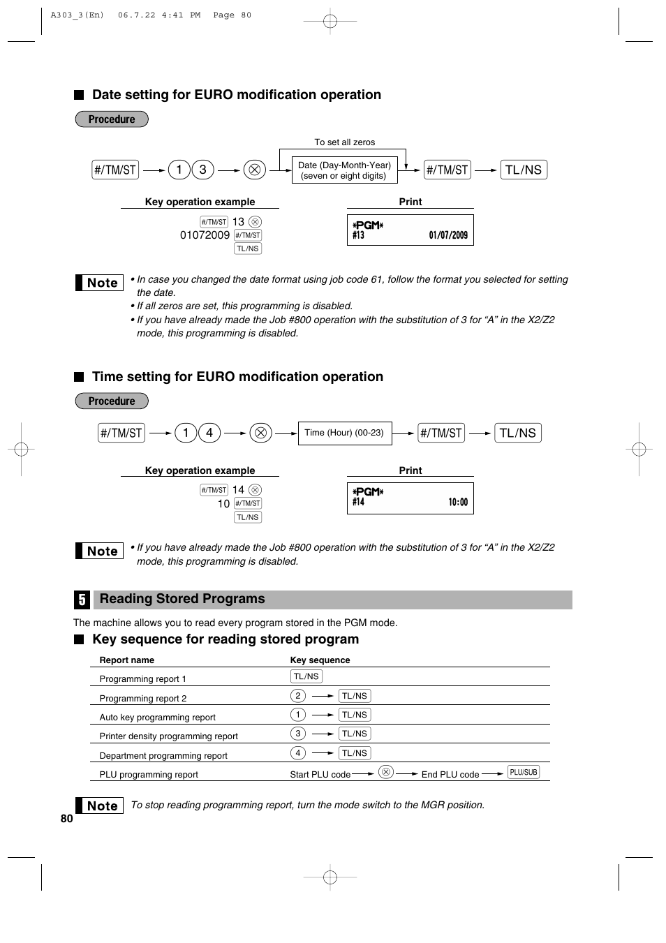 S 14, S 13 | Sharp XE-A303 User Manual | Page 82 / 104