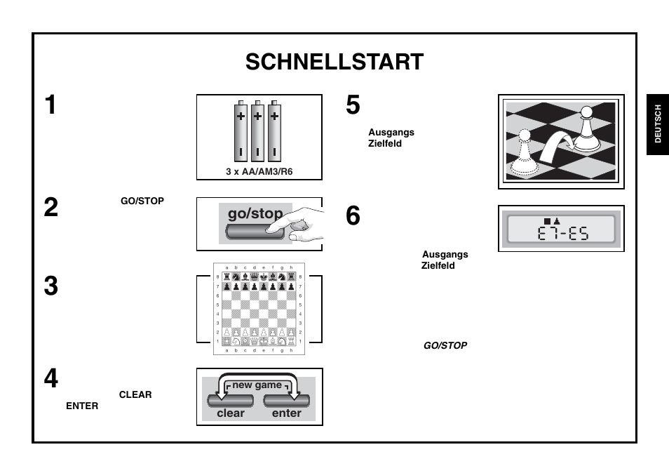 Schnellstart | Saitek Chess Explorer User Manual | Page 21 / 119