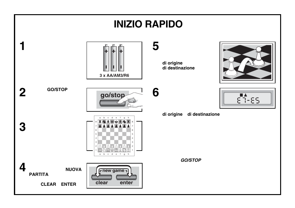 Inizio rapido | Saitek Chess Explorer User Manual | Page 60 / 119