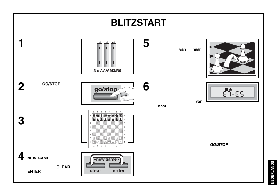 Blitzstart | Saitek Chess Explorer User Manual | Page 99 / 119