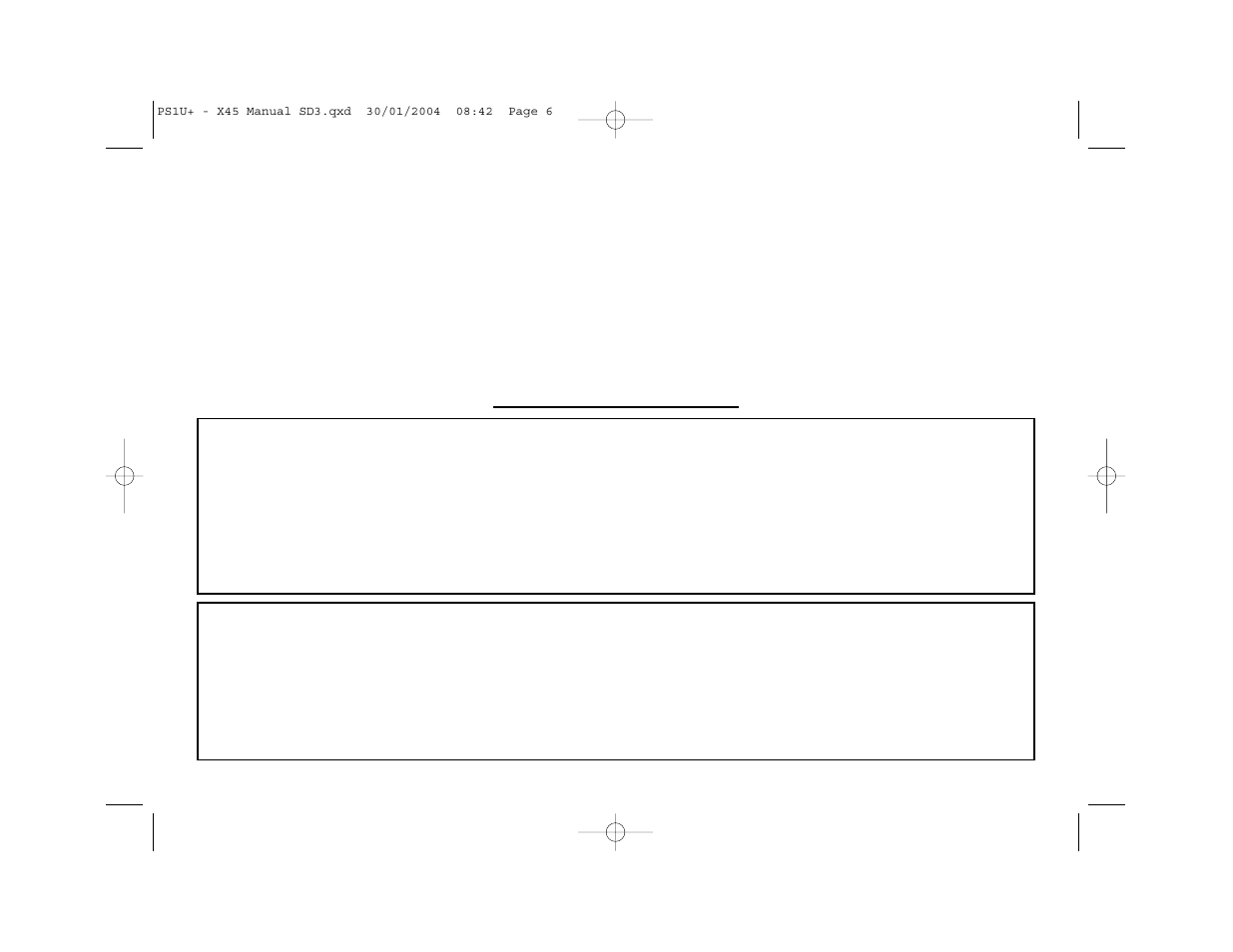 Important information | Saitek X45 User Manual | Page 6 / 48