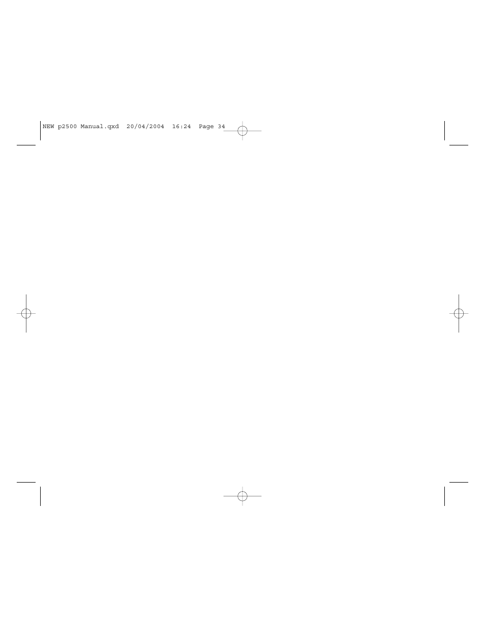 Saitek P2500 User Manual | Page 34 / 44