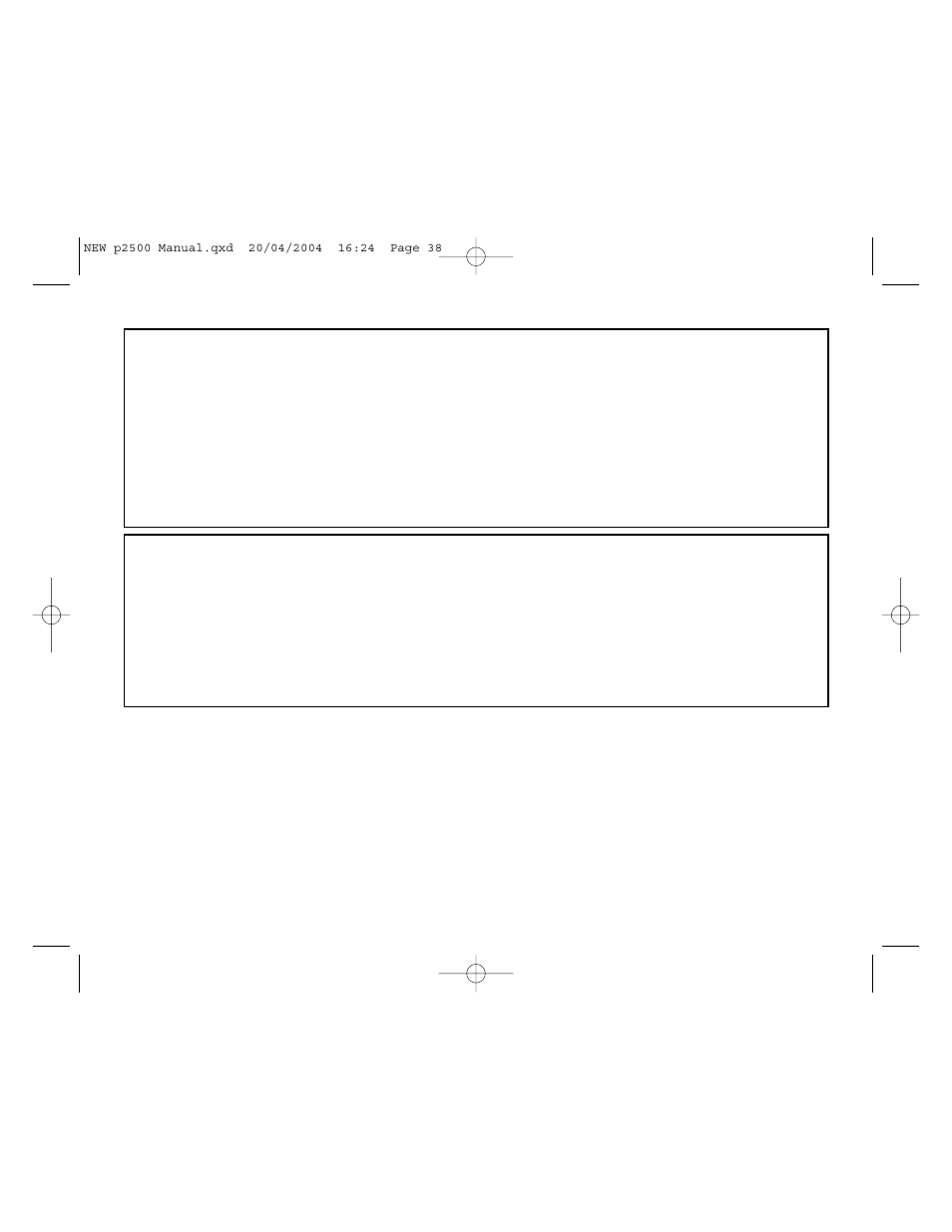 Saitek P2500 User Manual | Page 38 / 44