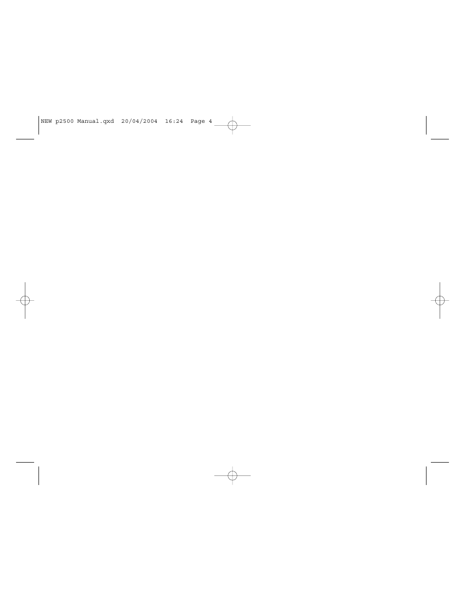 Saitek P2500 User Manual | Page 4 / 44