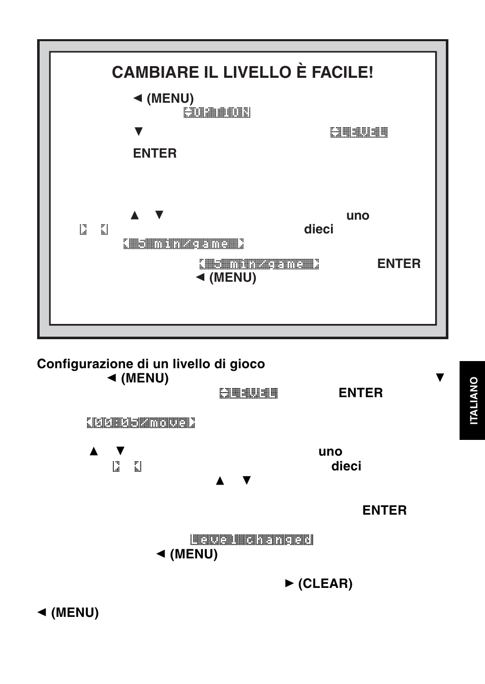 Cambiare il livello è facile | Saitek Mephisto Maestro Travel Chess Computer User Manual | Page 115 / 209