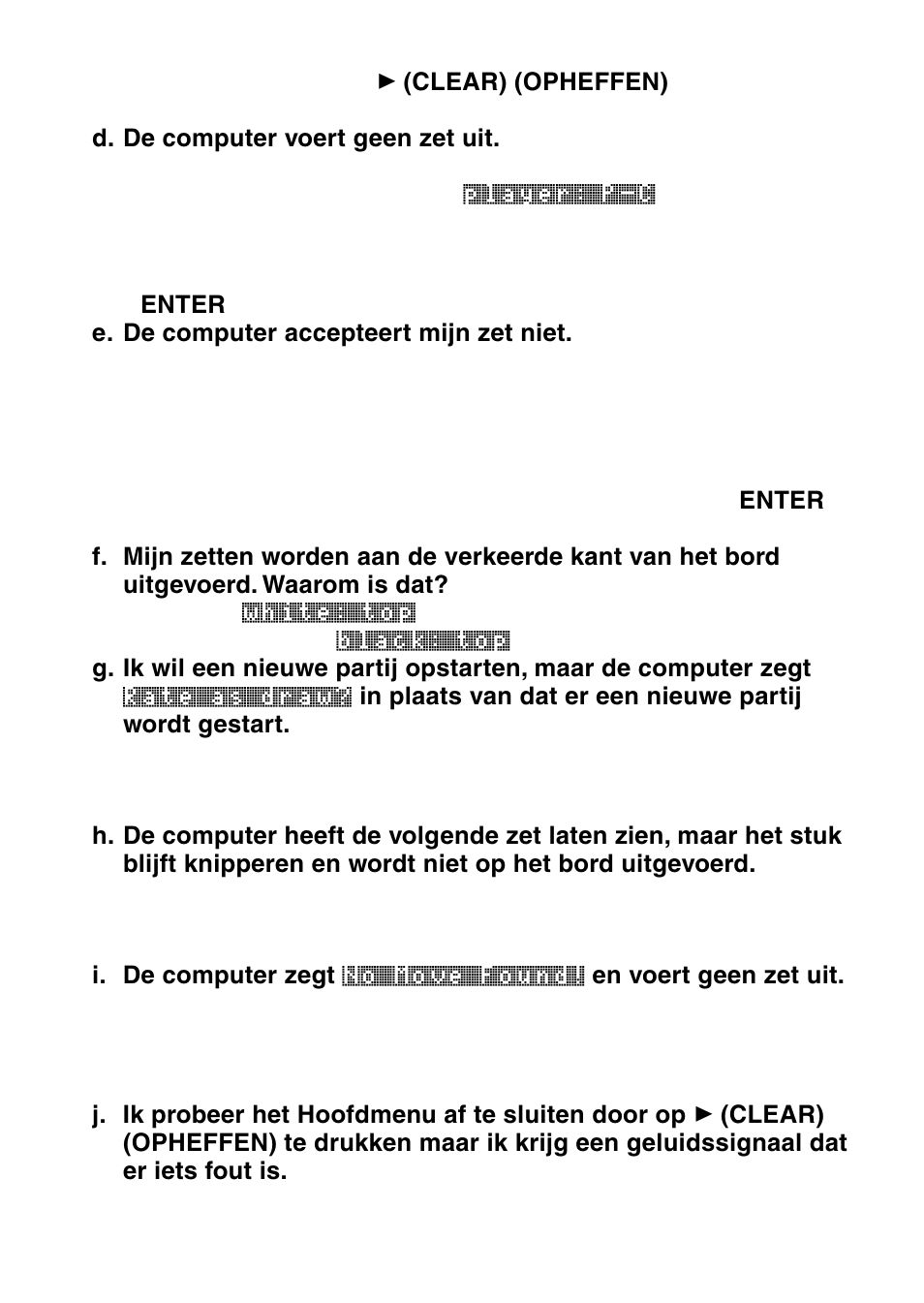 Saitek Mephisto Maestro Travel Chess Computer User Manual | Page 202 / 209