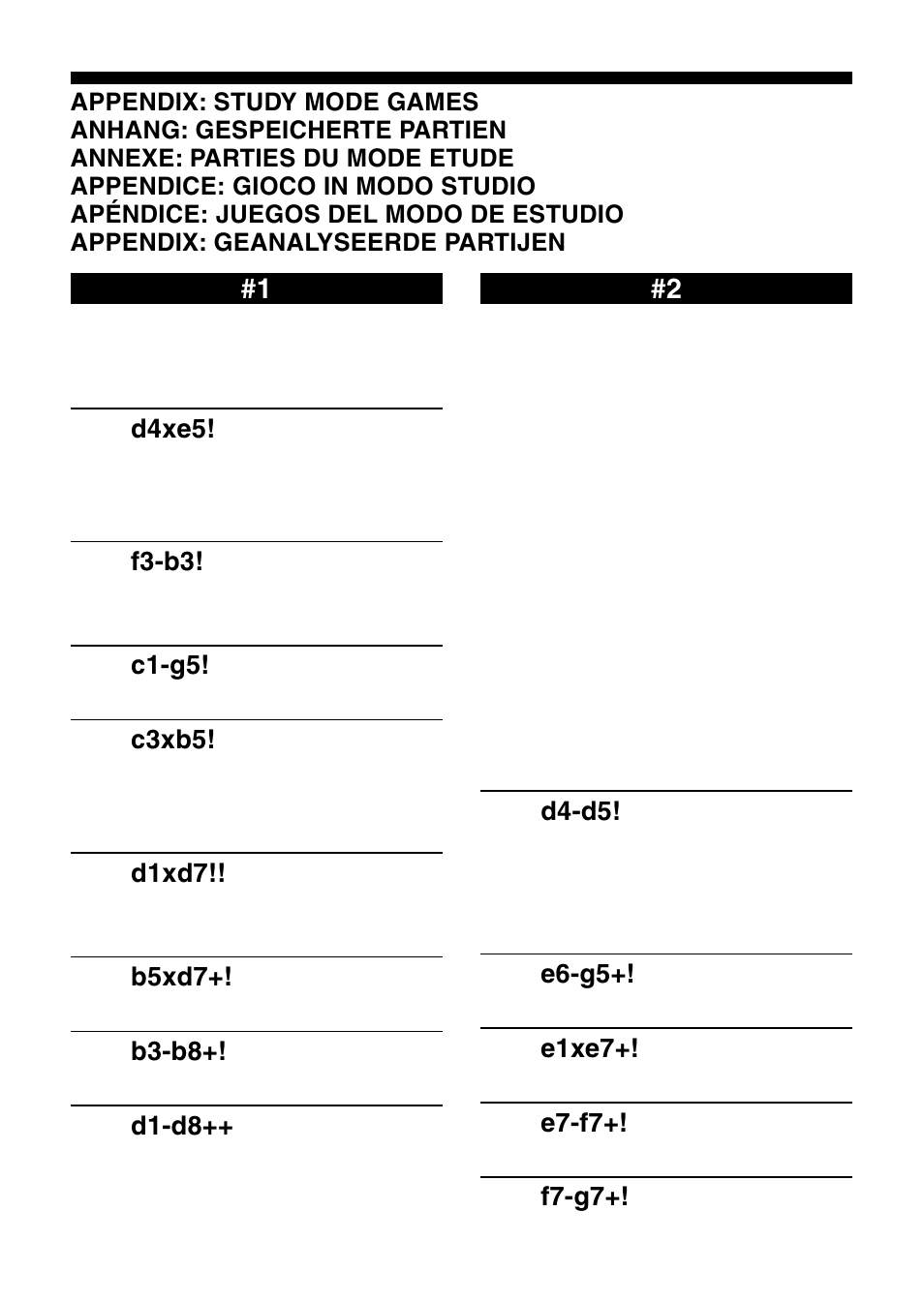Saitek Mephisto Maestro Travel Chess Computer User Manual | Page 205 / 209