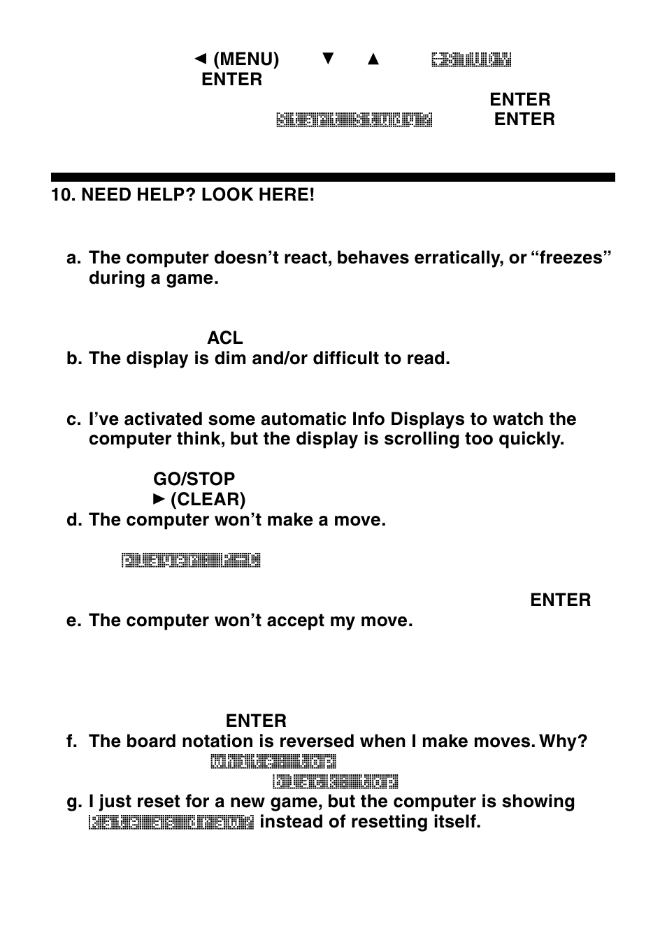 Saitek Mephisto Maestro Travel Chess Computer User Manual | Page 30 / 209