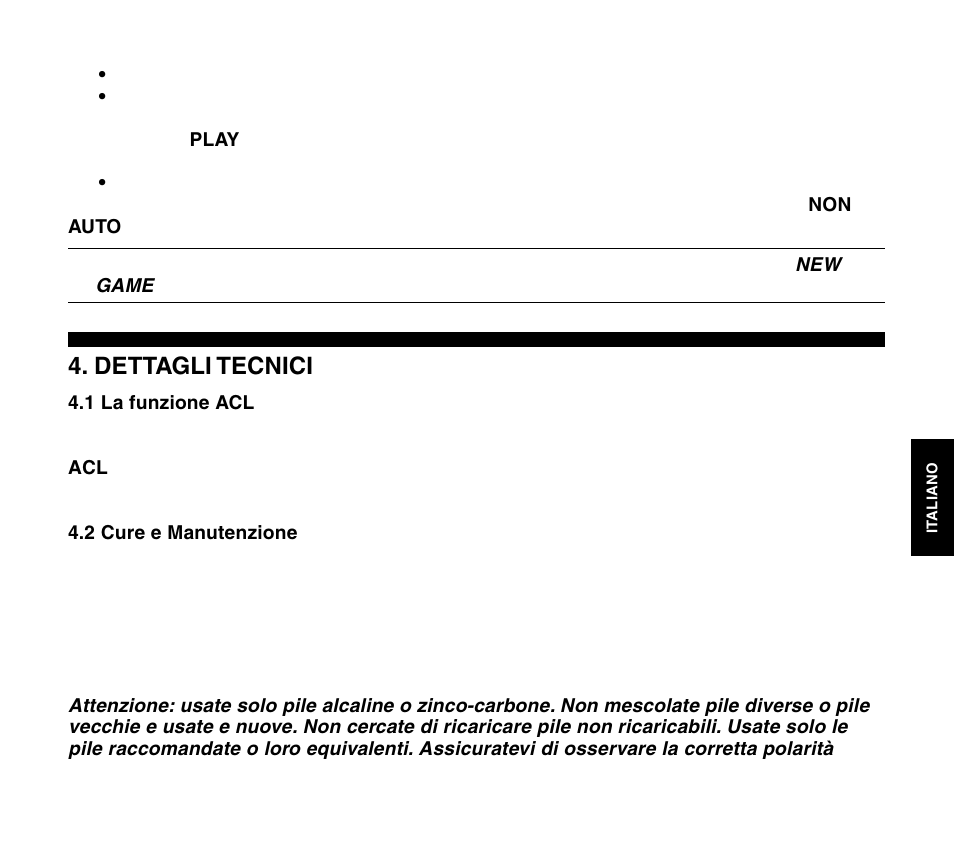 Dettagli tecnici | Saitek Travel Chess User Manual | Page 101 / 154
