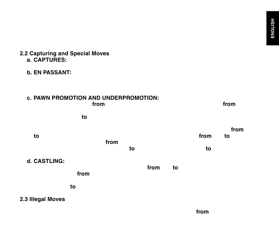 Saitek Travel Chess User Manual | Page 11 / 154