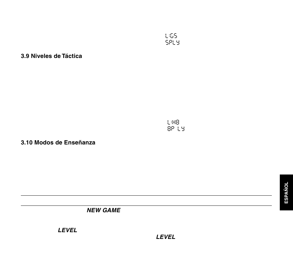 Saitek Travel Chess User Manual | Page 121 / 154