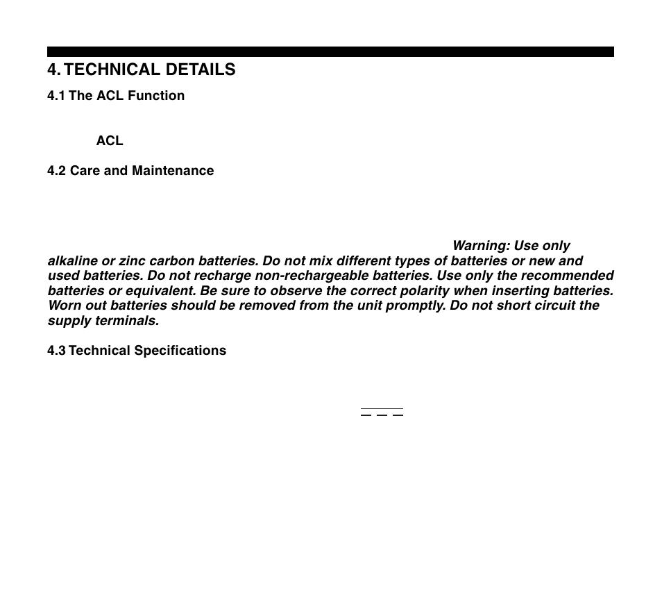 Technical details | Saitek Travel Chess User Manual | Page 24 / 154