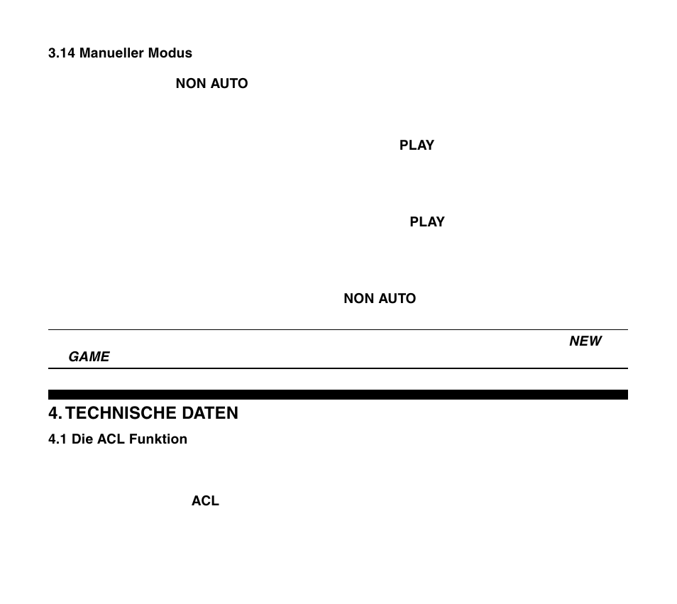 Technische daten | Saitek Travel Chess User Manual | Page 50 / 154