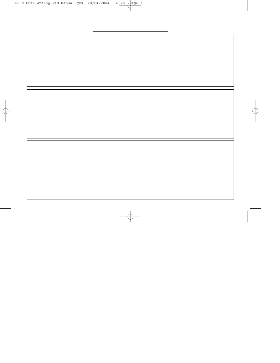 Informazioni importanti | Saitek P880 User Manual | Page 30 / 44