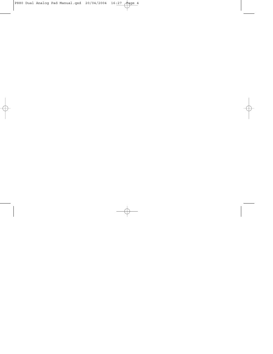 Saitek P880 User Manual | Page 4 / 44