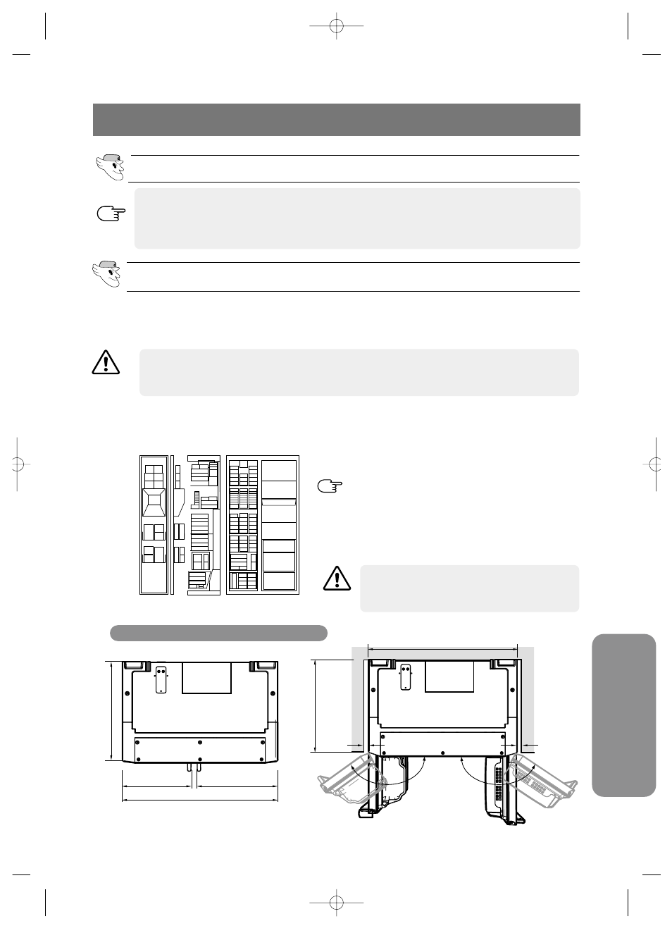 Installation of the refrigerator, Inst alla tion instr uctions, Checking the dimensions of your entrance door | Selecting the location for the refrigerator | Samsung DA68-01453B User Manual | Page 20 / 38