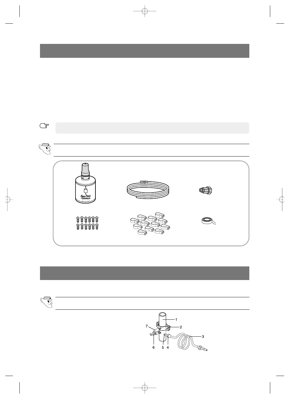 Checking the water dispenser line (optional), Installing of the water dispenser line, Checking the parts | Connecting to water supply line, Case 1) | Samsung DA68-01453B User Manual | Page 29 / 38