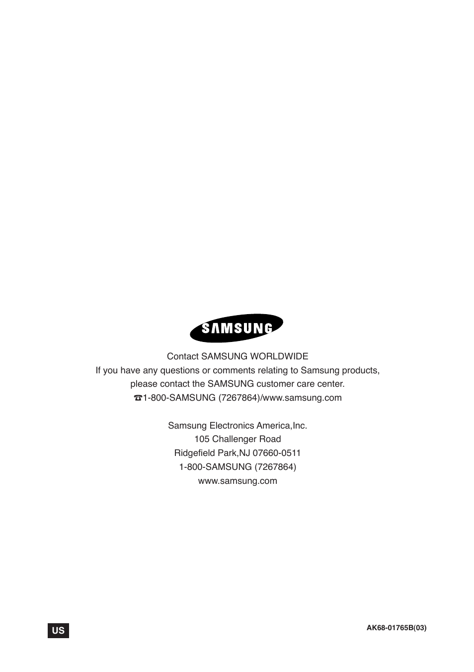 Samsung AK68-01765B User Manual | Page 51 / 51