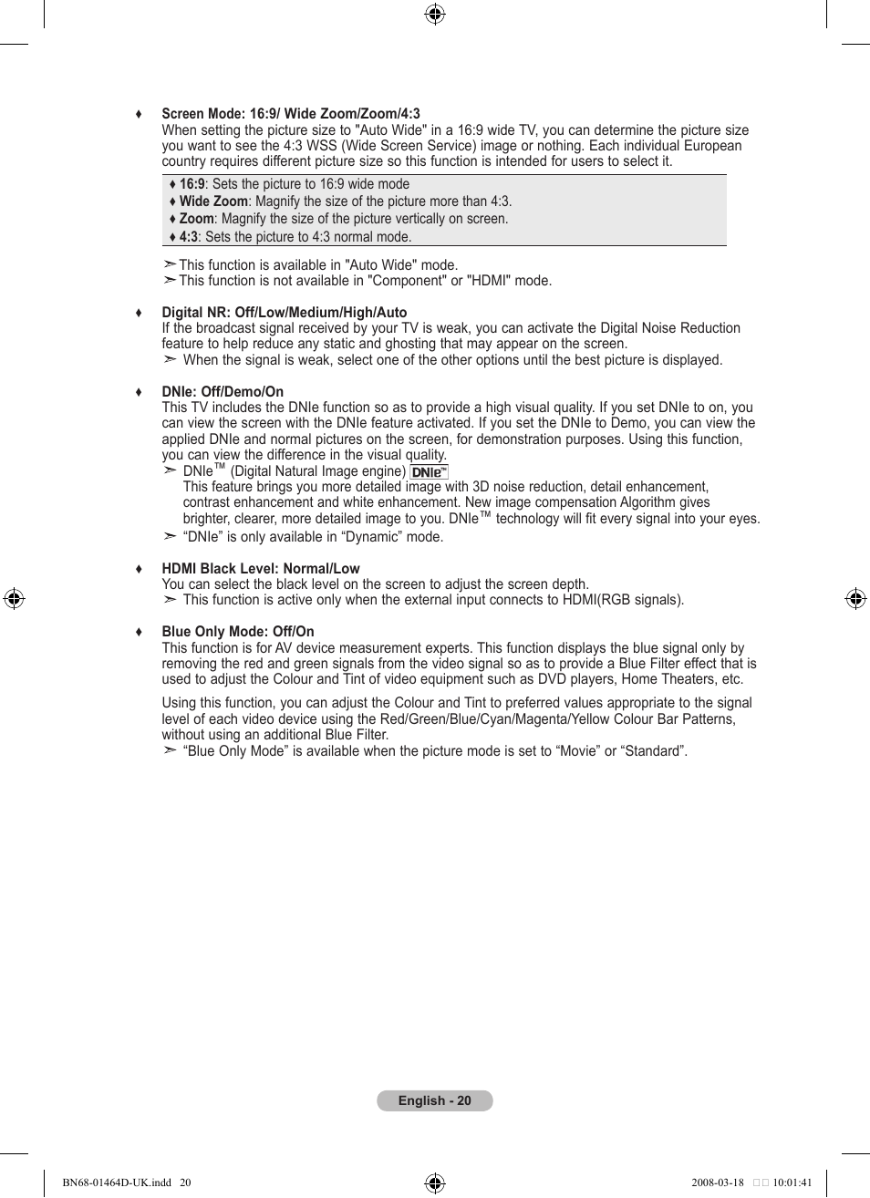 Samsung BN68-01464D-00 User Manual | Page 22 / 63