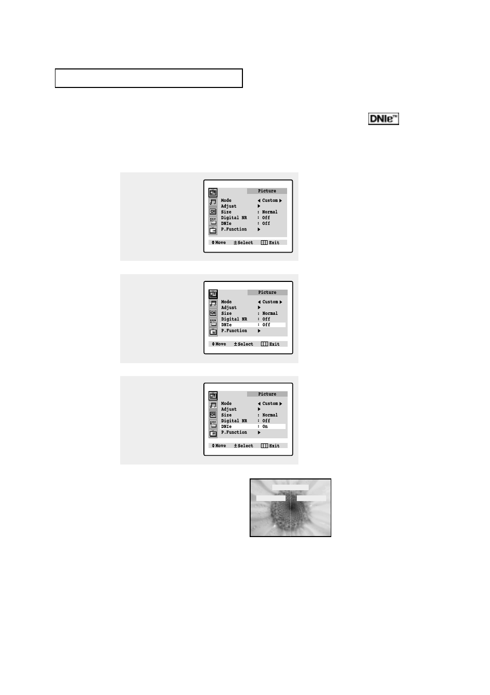 Dnie, Digital natural image engine) | Samsung TXN 3275HF User Manual | Page 49 / 76