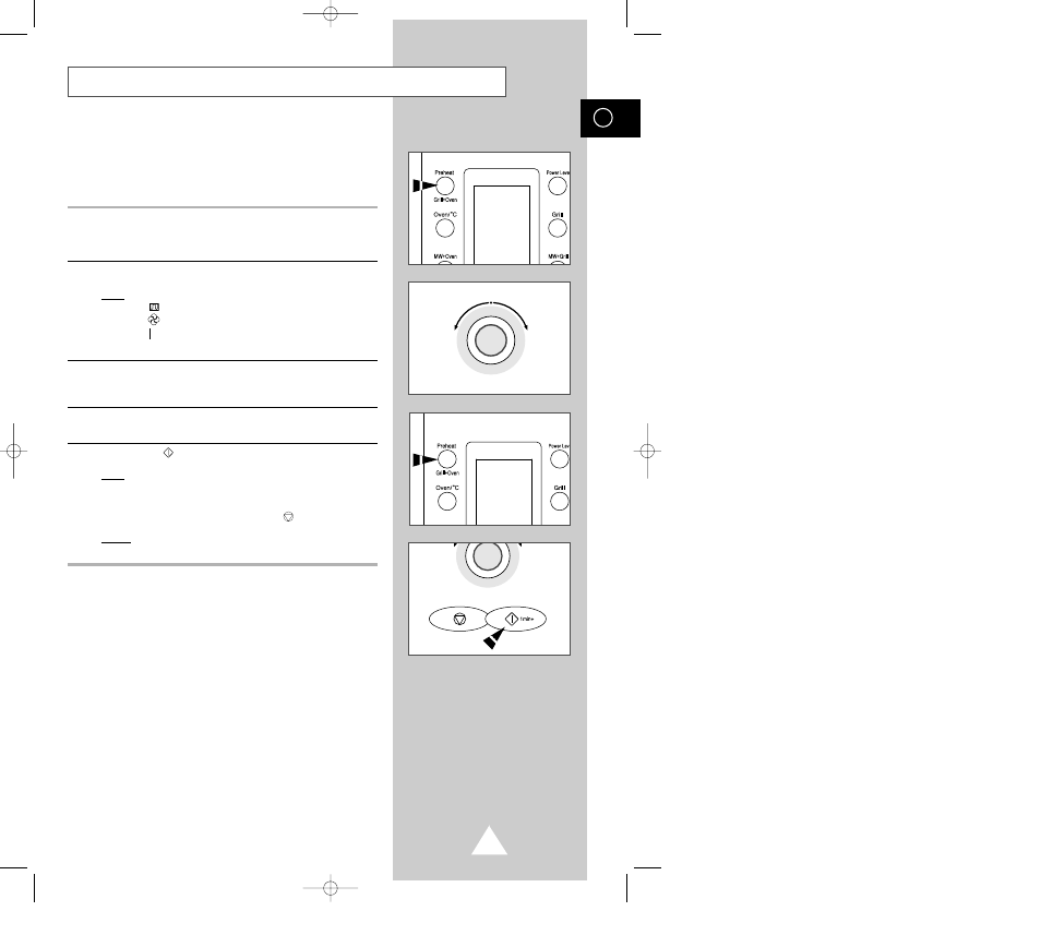 Combining grill and convection | Samsung CE118KF User Manual | Page 27 / 37