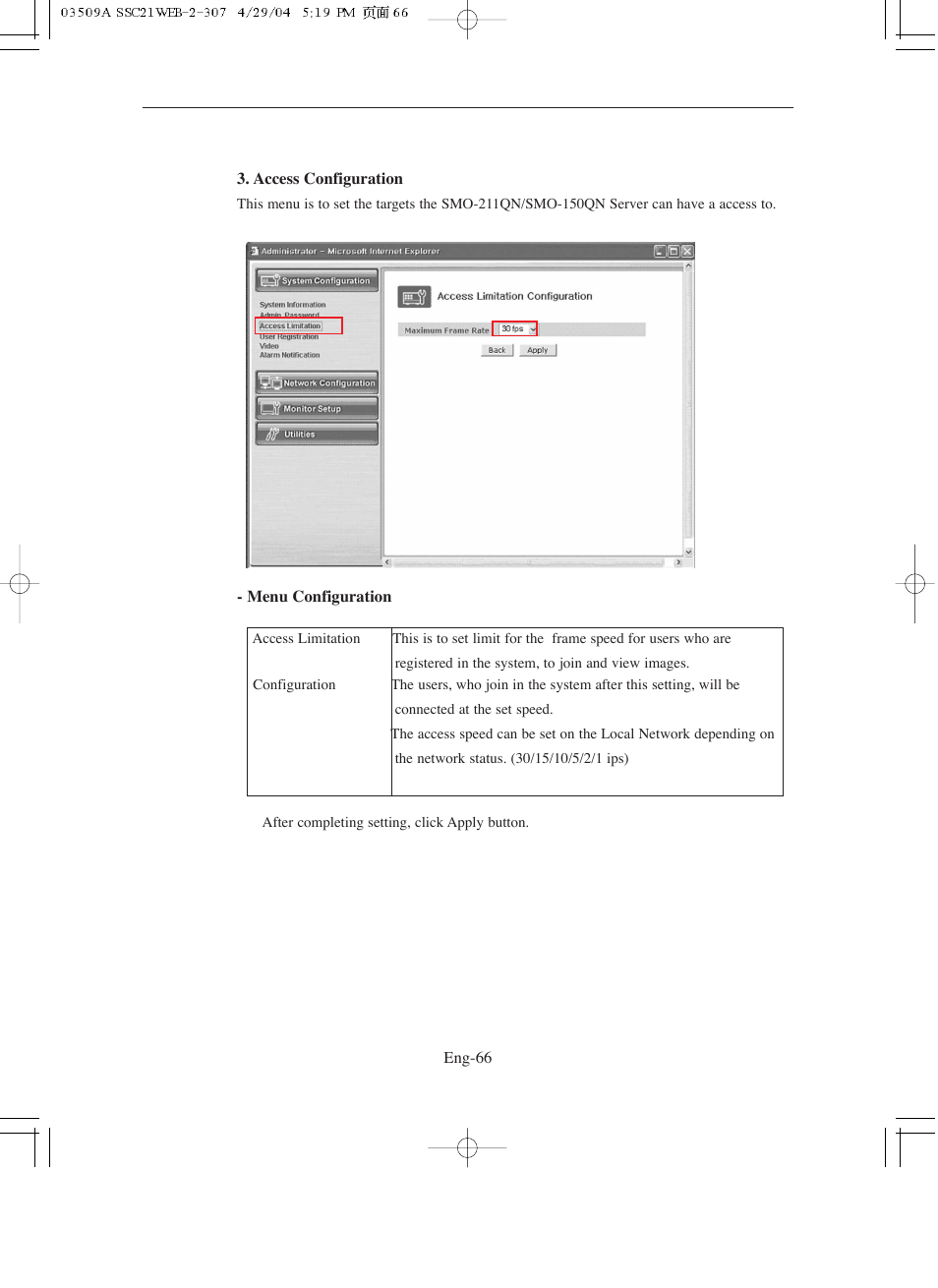 Samsung SMO-211QN User Manual | Page 66 / 112
