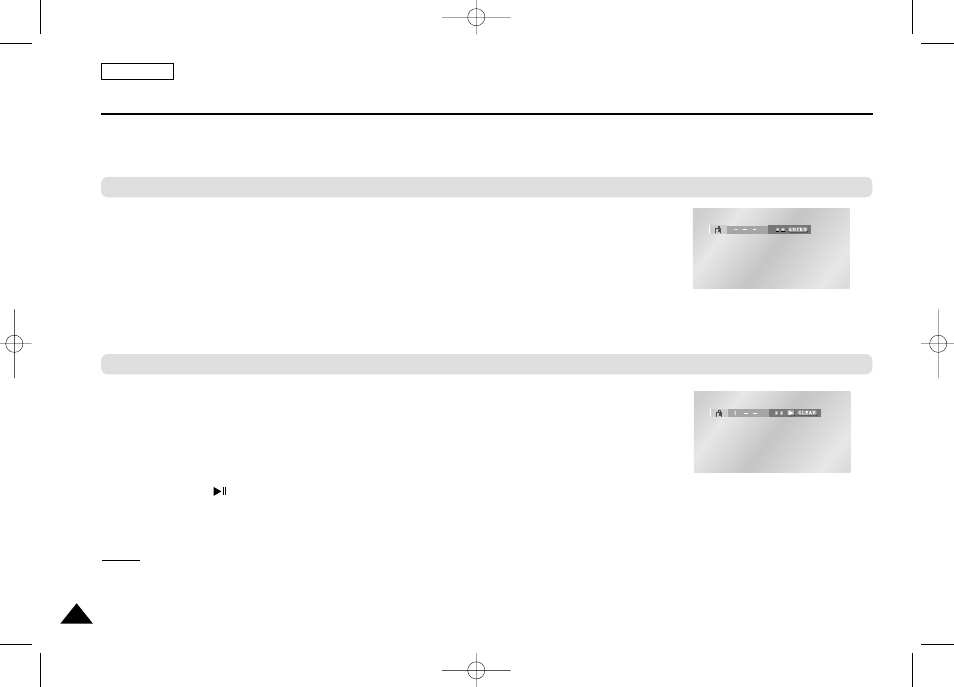 Using the bookmark function | Samsung DVD-L75 User Manual | Page 34 / 59