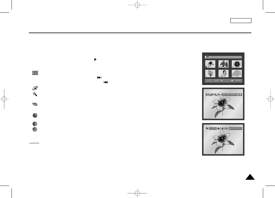 Picture cd playback | Samsung DVD-L75 User Manual | Page 41 / 59