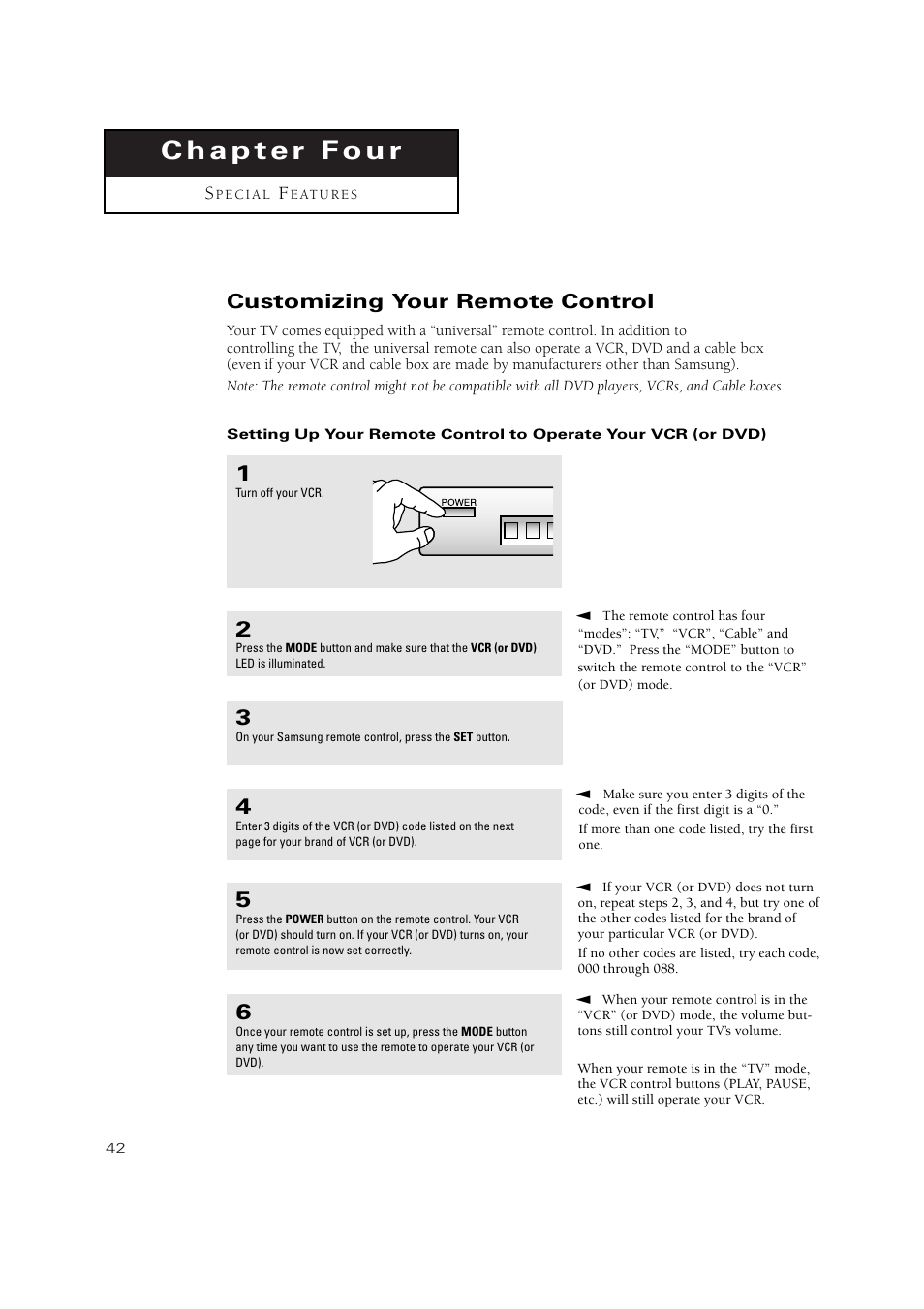 Samsung TXN3275HF/TXN2670WHF User Manual | Page 42 / 79