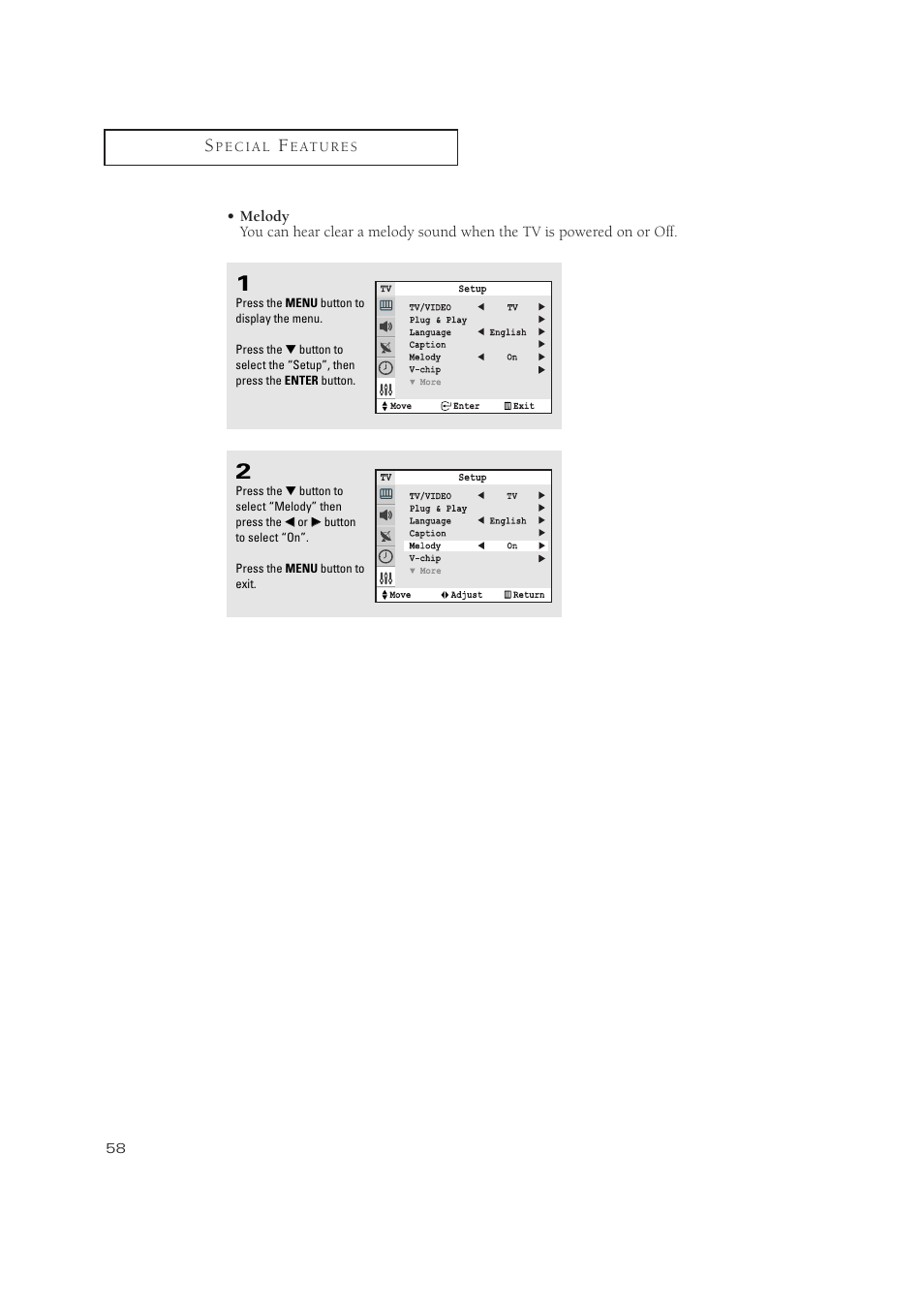 Samsung TXN3275HF/TXN2670WHF User Manual | Page 58 / 79