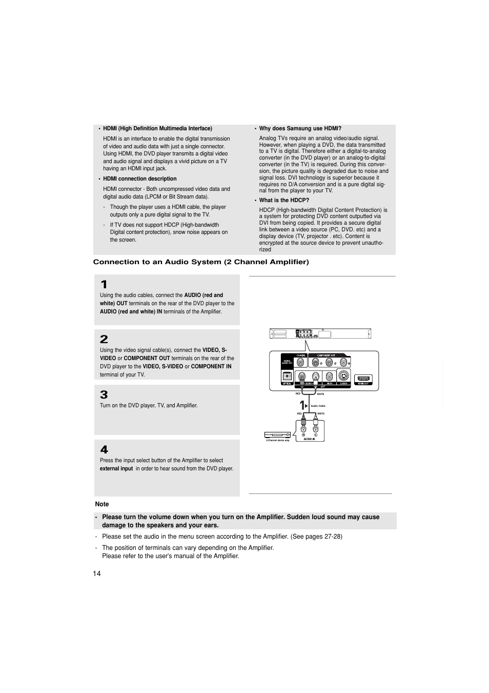 Samsung 1080P7 User Manual | Page 14 / 36