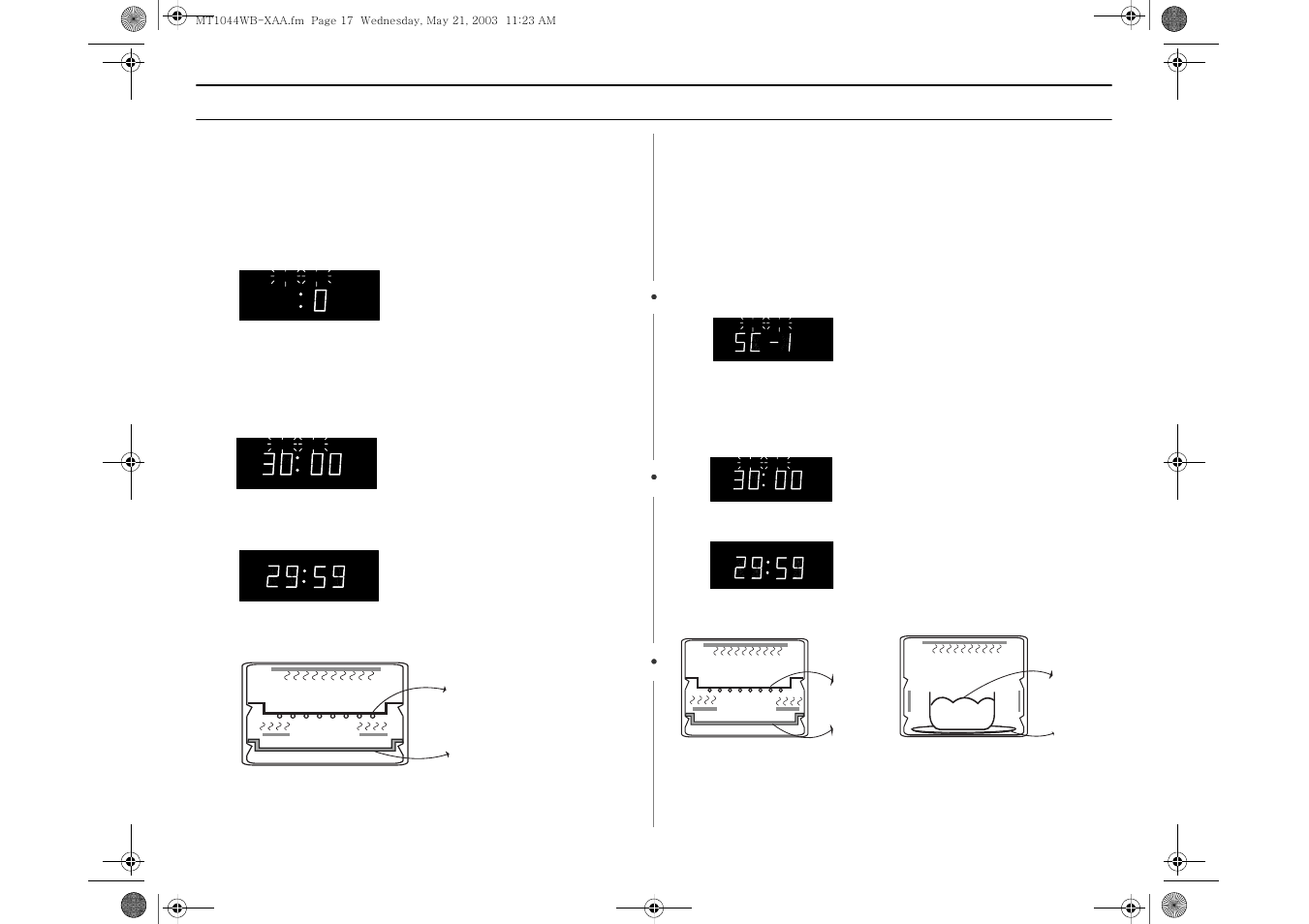 Broiling, Speed cooking, Operation | Samsung MT1066SB User Manual | Page 17 / 36