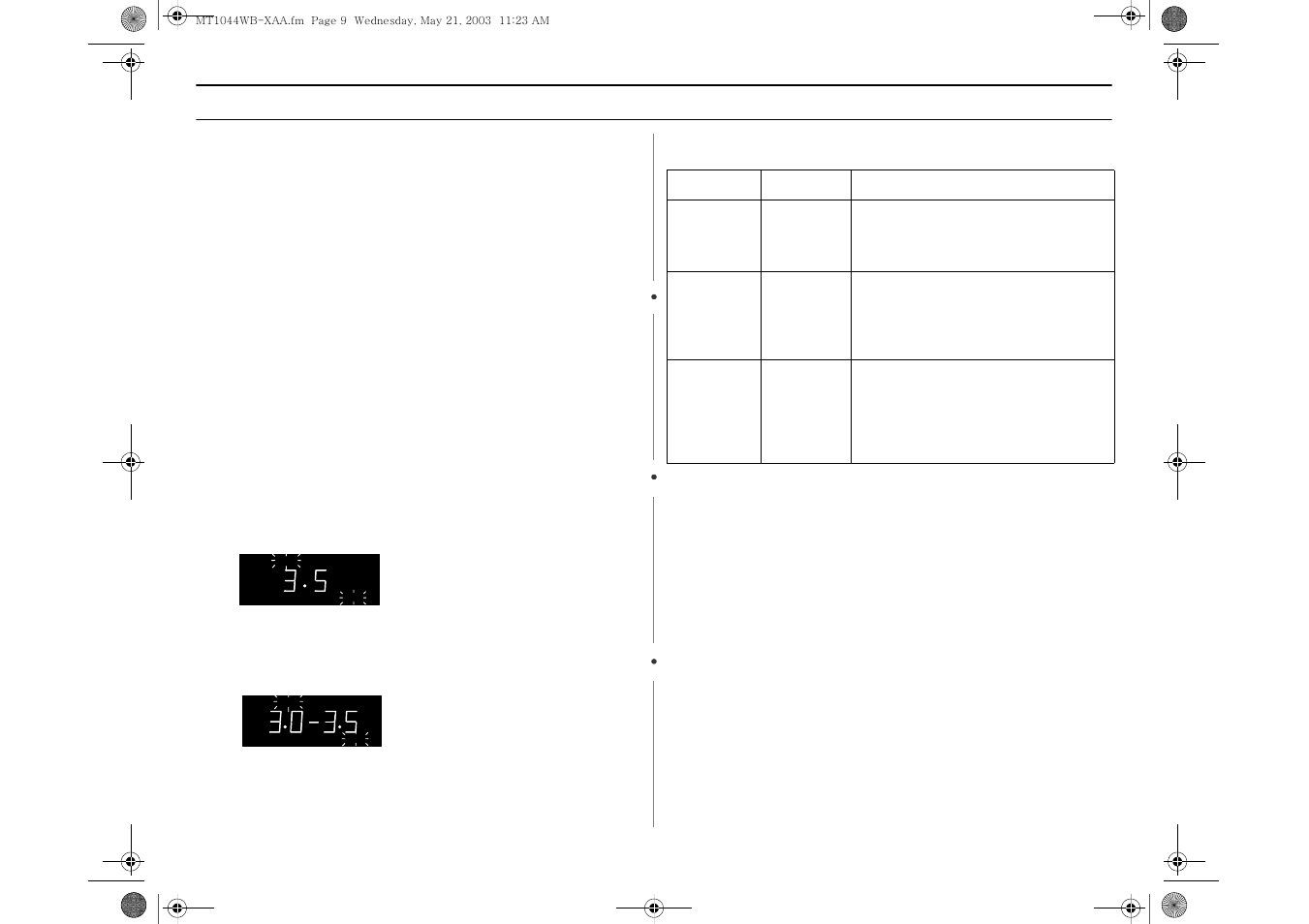 Using the stop/clear button, Using the instant cook buttons, Operation | Samsung MT1066SB User Manual | Page 9 / 36