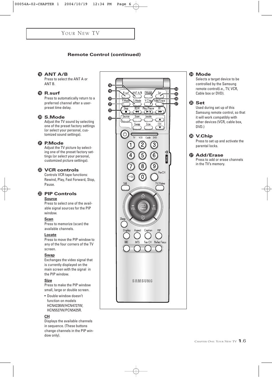 Samsung HCN553W User Manual | Page 13 / 71